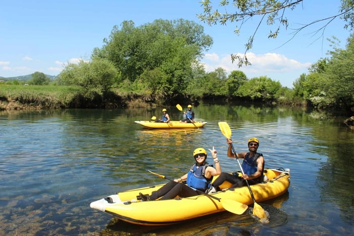Fiume Dobra – Karlovac: tour in e-bike e kayak sul Dobra