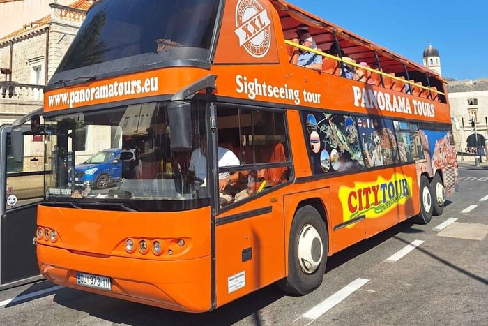 Dubrownik: Miejski autobus Hop On Hop Off z 3 opcjami wycieczek