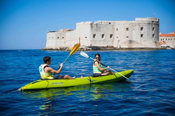 Dubrovnik: noleggio kayak