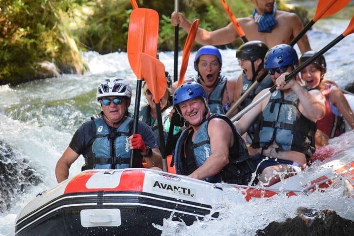 Z Omiš: rafting w kanionie Cetina z transferami