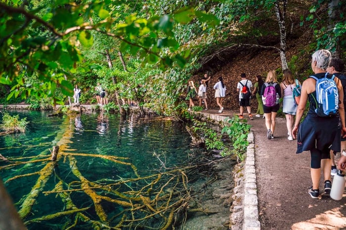 Vanuit Split: Rondleiding Nationaal Park Plitvice Meren