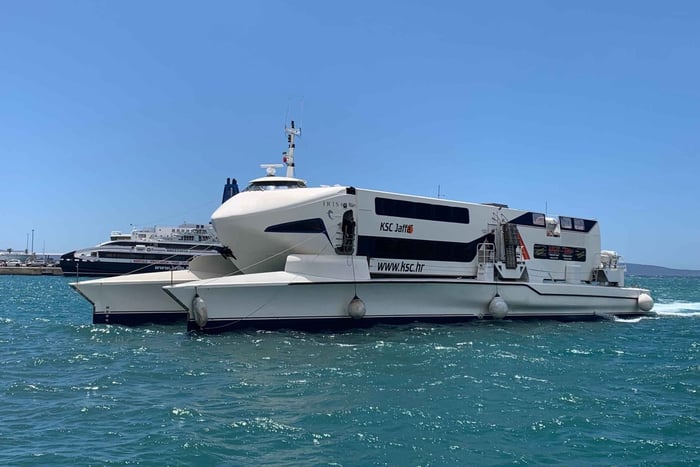 From Split: Roundtrip Ferry Transfer to Bol on Brac Island