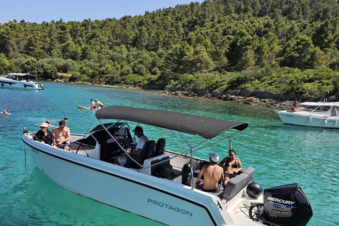Från Zadar: Båttur till öarna med dryck