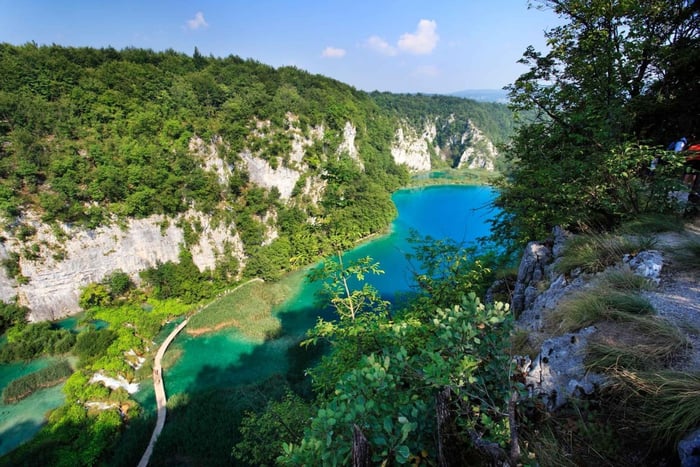 Da Zara: Escursione di un giorno al Parco Nazionale dei Laghi di Plitvice + giro in barca