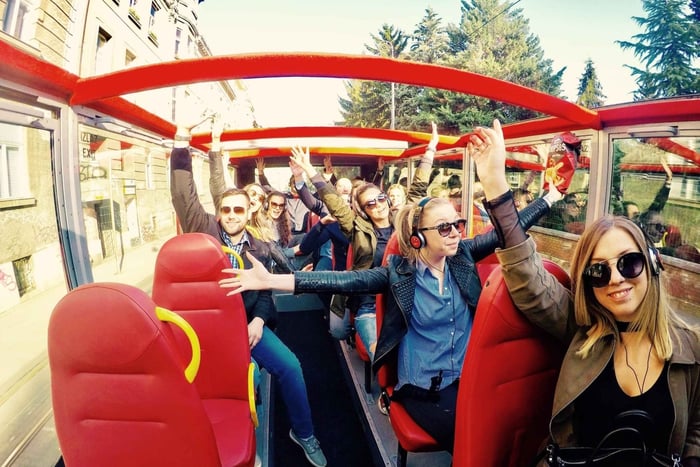 Bus à arrêts bus à arrêts multiples multiples - Visite de Zagreb