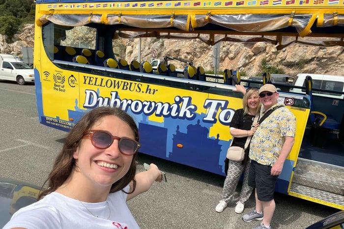 Hop-On Hop-Off Yellow Cabrio Tour: See Dubrovnik in 90mins