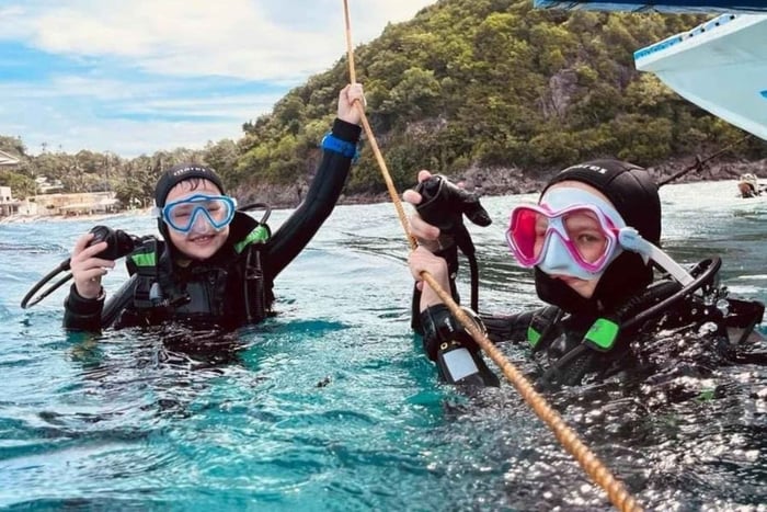 Novalja : plongée sous-marine pour enfants et débutants, photos incluses