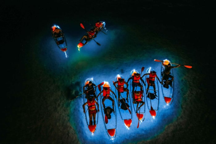 Okrug Gornji: LED Kayak Experience Welcome Drink