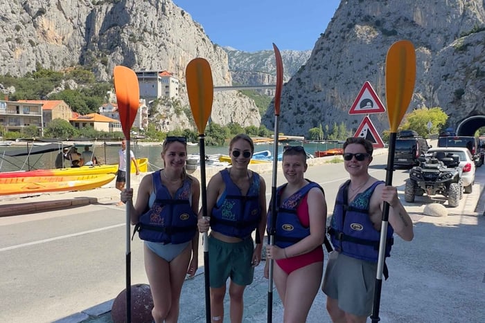 Omiš/Split: 4h Kayaking in Cetina Protected Nature Park Area