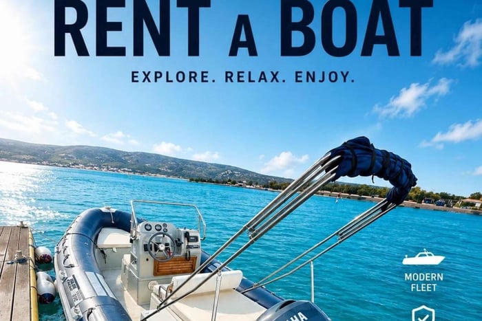 Pag: Joker Boat 650 Rental in Povljana