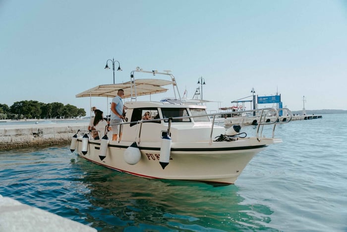 Tour en bateau privé en Istrie