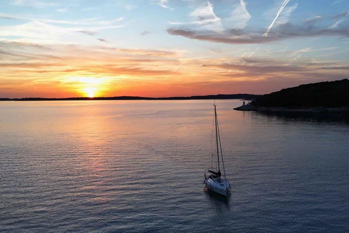 Pula: navegación al atardecer - Spritz, vistas de Brijuni y romance