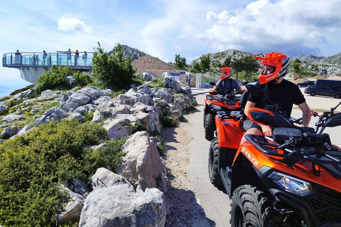 ATV-tur til Skywalk i 1.228 meters højde – naturskøn tur og billetter inkluderet
