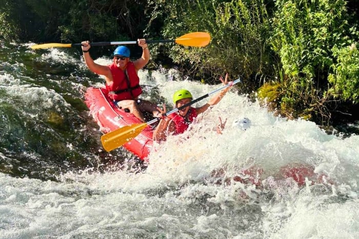 Rafting sul fiume Cettina - Spalato, Omiš