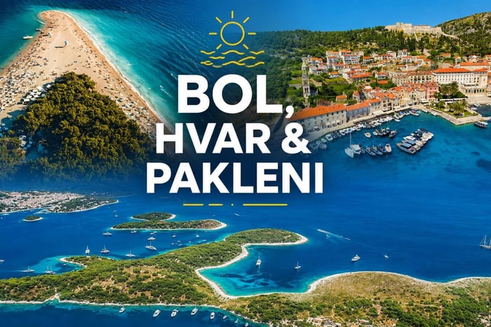 Split: Bol, Hvar, Pakleni Island, and Solta Full-Day Tour