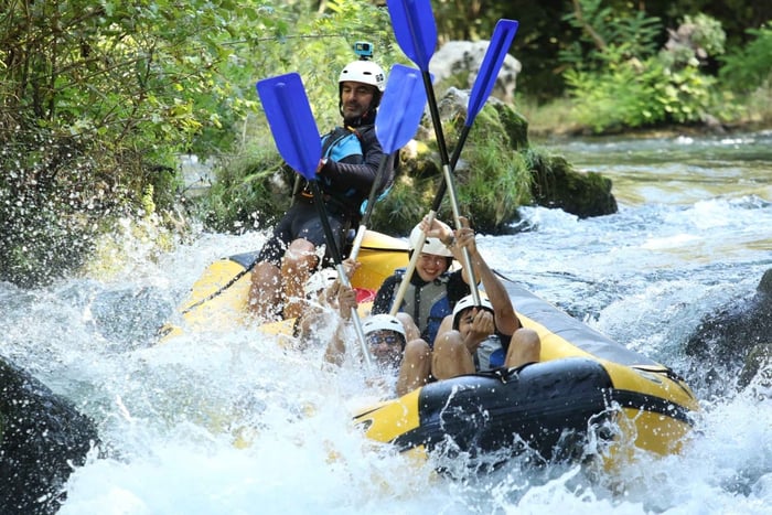 Split/Omiš: Rafting, Cliff Jumping, and Cave Tour