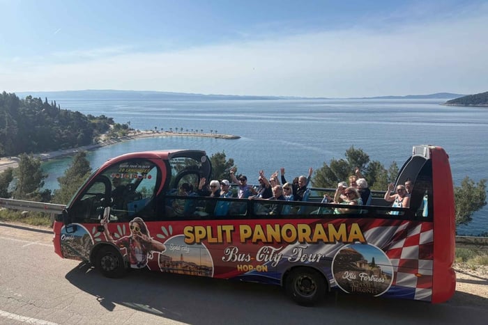 Turismo em Split: Ônibus Aberto, Vidilica e Excursão a Pé com Guia de Áudio