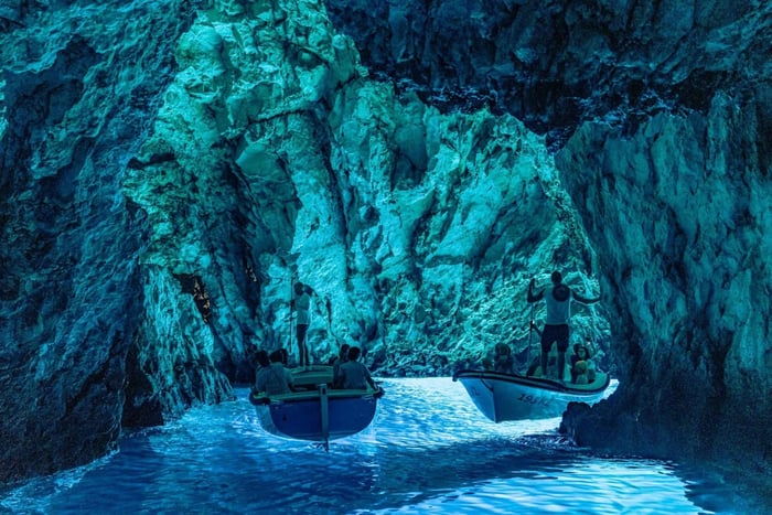 Split/Trogir : Grotte bleue, Mamma Mia, Hvar et visite des 5 îles