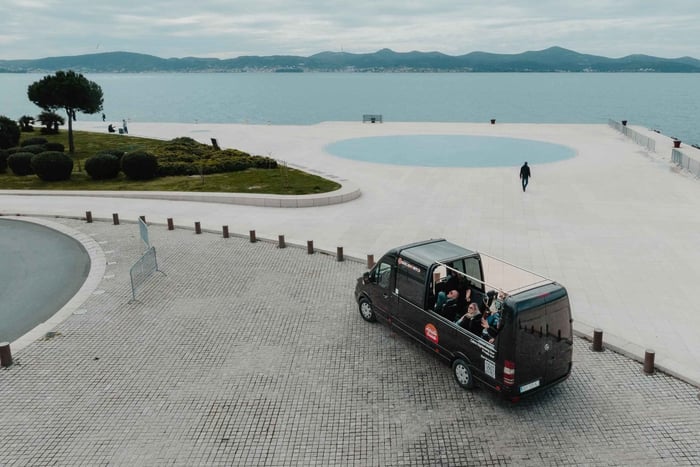 Zadar: Panoramic Cabrio Bus Sightseeing Tour