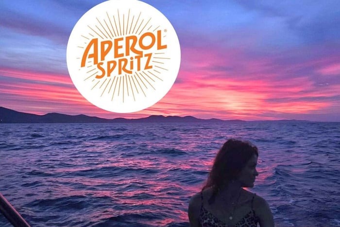 Zadar: Romantic, Luxury Sunset Boat Tour with Aperol Spritz