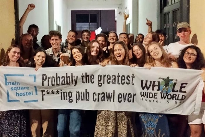 Zagreb: Pubcrawl, 1 times ubegrænset drikkevarer og adgang til klub