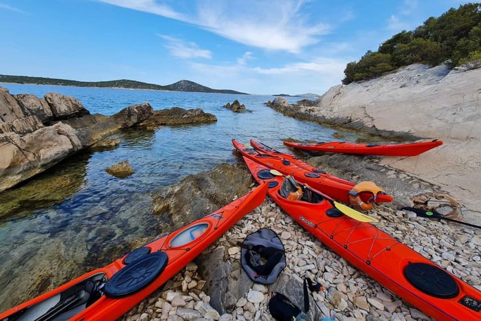 Zlarin : kayak en mer, snorkeling et visite de l'île