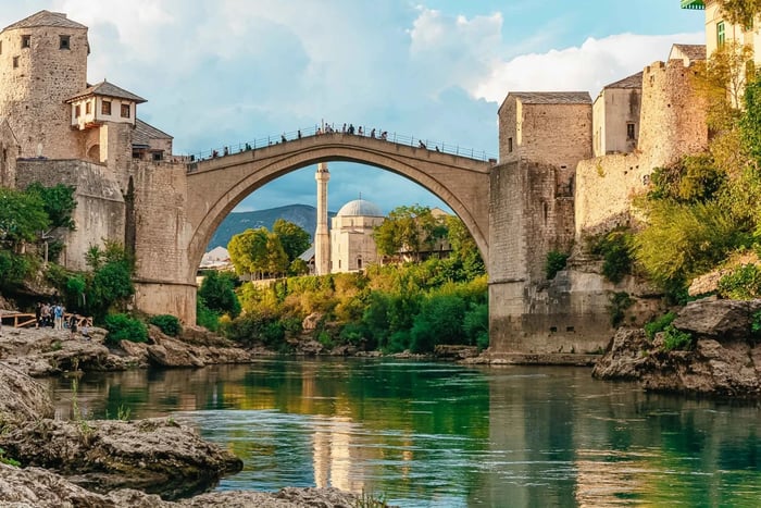 Fra Cavtat: Bosnia, Hercegovina og den gamle broen