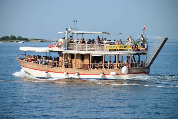 Från Poreč: Limfjorden, Rovinj och Vrsar båttur