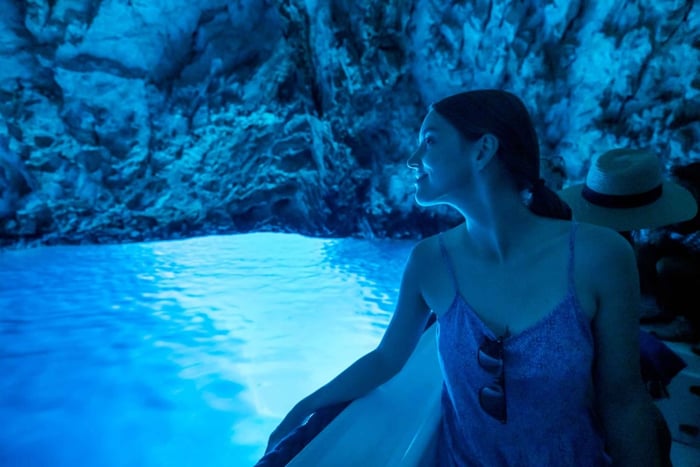 Split/Trogir: Blå hule, Mamma Mia, Hvar og 5 ø-tur
