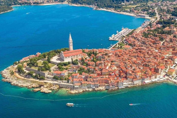 De Vrsar: Baía de Lim, Gruta dos Piratas e visita a Rovinj