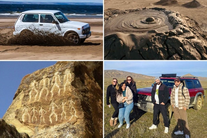 Baku: Half-Day Off-Road Safari to Gobustan & Mud Volcanoes
