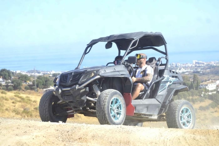 Buggy to Mijas from the coast, mountains, and a charming Andalusian white village (2 hours)