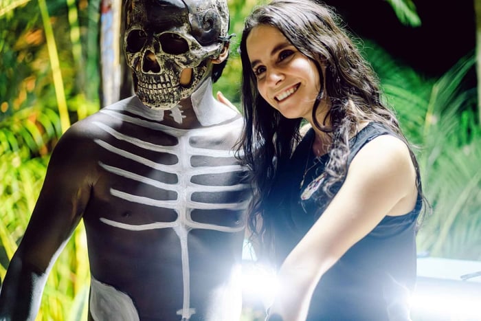 Cancún or Mérida: Day of the Dead Celebration with Taco Buffet
