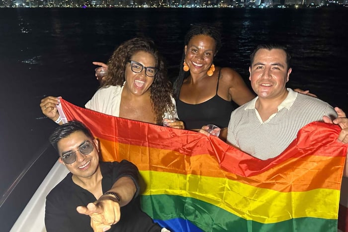 Cartagena's Pride On Deck - Gay Party Boat!