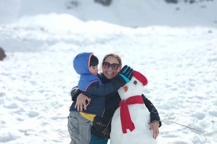 From Santiago: Andes Mountains, Sledding Fun, and Lunch