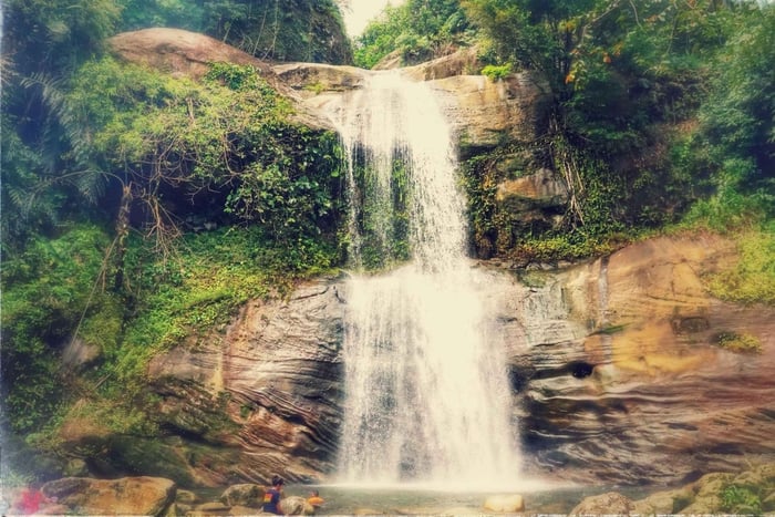 Kuching: Trekking do wodospadu w wiosce Sadir z lunchem