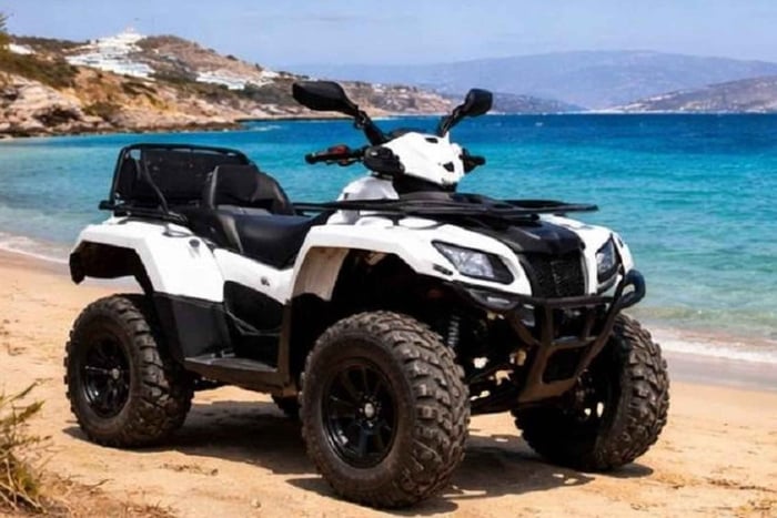 Paros: Off-Road ATV and Buggy Tour with Swim Stop or Sunset
