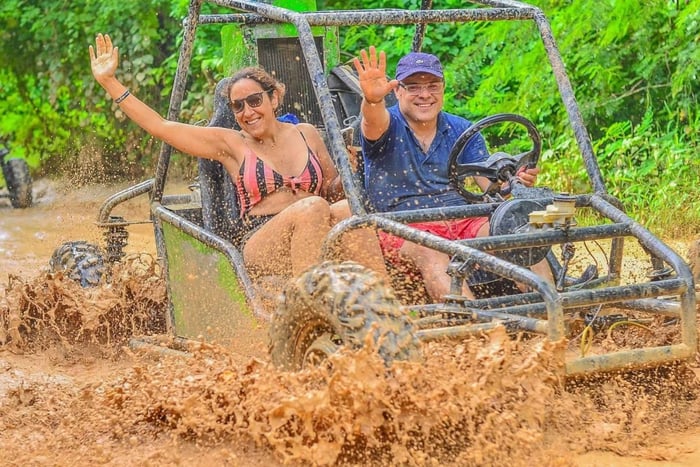 Punta Cana: Off-Road ATV Tour, Buggy Macao Beach. Free Pickup