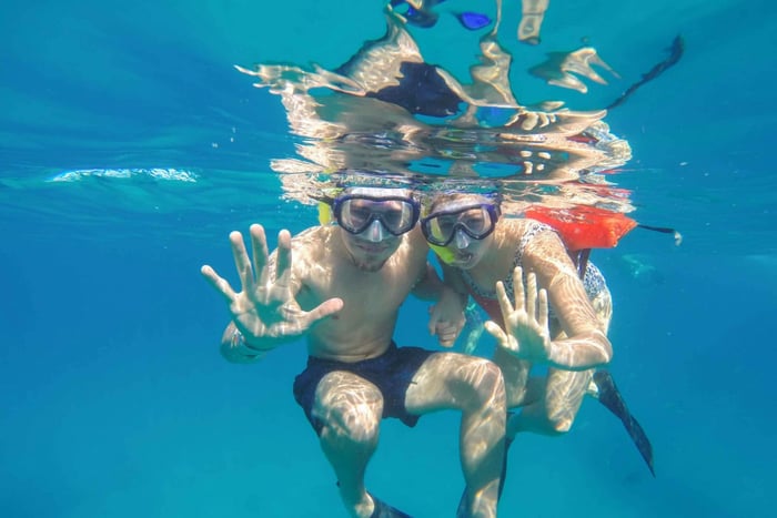 Cabo San Lucas: Snorkeltur med åben bar og snacks