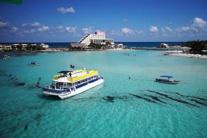 Cancun/Riviera Maya: Snorkletur med alt inkludert på Isla Mujeres
