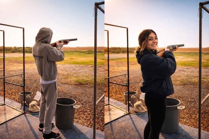 Ayia Napa: Sea Caves and Clay Pigeon Shooting Tour