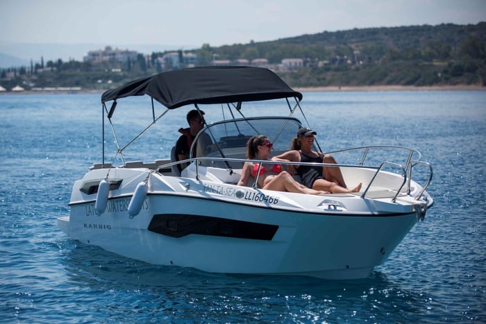 Latchi: Akamas Peninsula Self-Drive Boat Rental