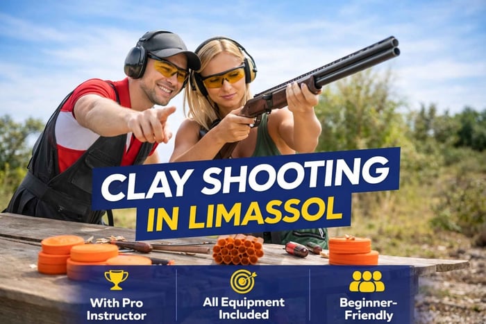 Limassol: Clay Shooting Experience with National Athlete