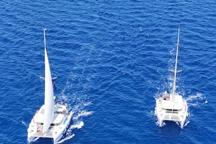 Limassol: Passeios Particulares de Luxo de Catamarã Lagoon 40