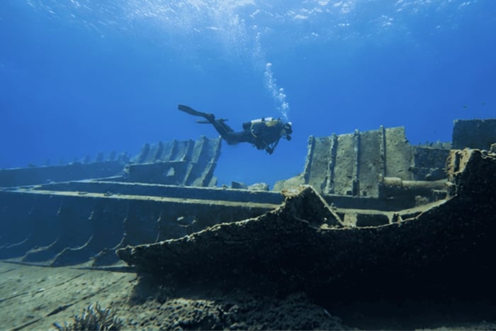 Limassol: Schiffswrack-Tauchgang mit Guide