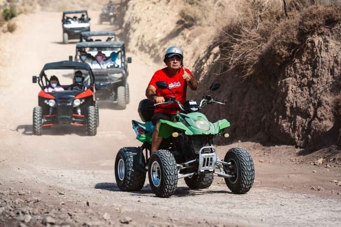Paphos: safari tour express di 2 ore e mezza - 3 ore a bordo di un quad o di una dune buggy