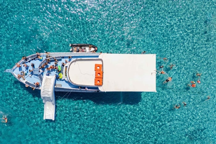Paphos Blue Lagoon Cruise: Slide, Music & Hotel Transfer