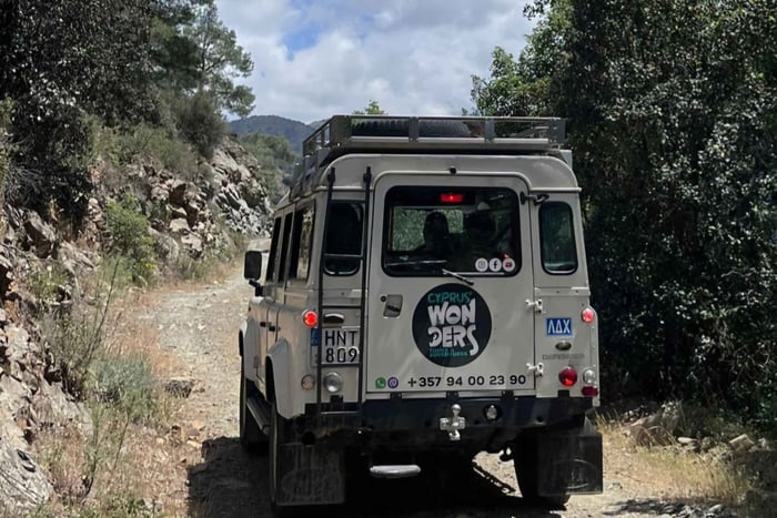 Paphos - Troodos mountains: To the highest peaks.