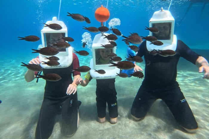 Paralimni: Underwater Helmet Experience
