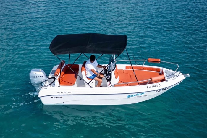 Protaras: noleggio di barche premium senza skipper per 6 ore